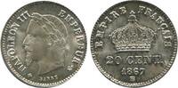 20 Centimes 20 Centimes Napoléon III Tête Laurée Grand Module Second Empire -