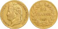 20 Francs 20 Francs Louis-Philippe Ier Tête Laurée Tranche En Relief -