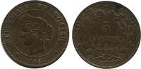 5 Centimes 5 Centimes Cérès Troisième République -