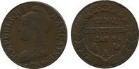 5 Centimes 5 Centimes Dupré Directoire -
