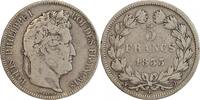 France 5 Francs 5 Francs Louis-Philippe Ier Tête Laurée Tranche En Relief -