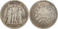 France 5 Francs 5 Francs Hercule Deuxième République -
