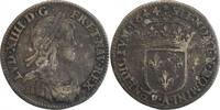 Louis XIV 1/12 Ecu 1/12 Ecu à la Mèche Courte Louis XIV -