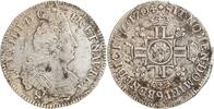 Louis XIV 1/2 Ecu 1/2 Ecu aux 8 L 2ème type Louis XIV -