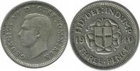 Grande Bretagne Argent 3 Pence 3 Pence Georges VI Grande Bretagne Argent - Grande Bretagne -