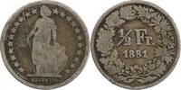 Suisse Argent - Confederation 1/2 Franc 1/2 Franc Suisse Argent - Confederation -