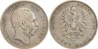 Allemagne Argent - Saxe Albertine 5 Marks 5 Marks Albert - Allemagne Saxe-Albertine Argent -