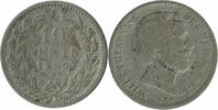 Pays - Bas Argent 10 Cents 10 Cents Guillaume III - Pays-Bas Argent -