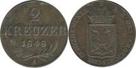 Autriche 2 Kreuzer 2 Kreuzer François Joseph Ier - Autriche -