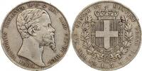Italie Argent - Sardaigne 5 Lires 5 Lires Victor Emmanuel II - Italie Argent Sardaigne -