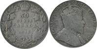 Canada Argent 50 Cents 50 Cents Edouard VII - Canada Argent -