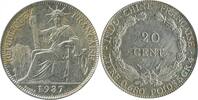 Indochine Argent 20 Centiemes 20 Centièmes - Indochine Argent -