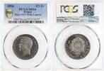 France 2 Francs 2 Francs Napoléon III Tête Nue Essai de Bouvet 1856 - PCGS SP64 -