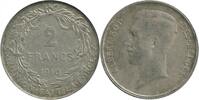 Belgique Argent 2 Francs 2 Francs Albert Ier Légende Française - Belgique Argent -
