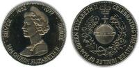 Grande Bretagne Argent 25 New Pence Medaille Module 25 New Pence Elisabeth II Grande Bretagne Argent -