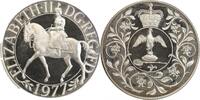 Grande Bretagne Argent 25 New Pence Médaille Module 25 New Pence Elisabeth II Grande Bretagne Argent -