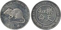 Singapour Argent Médaille Année du Rat Singapour Argent -