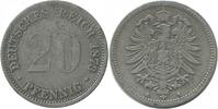Allemagne Argent 20 Pfennig 20 Pfennig - Allemagne Argent -