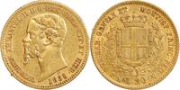 Italie - Sardaigne 20 Lires 20 Lires Victor Emmanuel II - Italie Sardaigne -