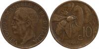 Italie - Italie Reunifiee 10 Centimes 10 Centimes Victor Emmanuel III - Italie - Italie Réunifiée -