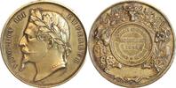 France Médaille Agricole en Argent Dorée -
