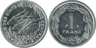 Afrique Centrale 1 Franc Essai de 1 Franc Afrique Centrale -