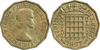 Grande Bretagne 3 Pence 3 Pence Elisabeth II - Grande Bretagne -