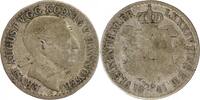 Allemagne Argent - Hanovre 1/6 Thaler 1/6 Thaler Ernest Auguste - Allemagne Hanovre -