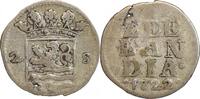 Pays-Bas Zélande Argent 2 Stuivers 2 Stuivers - Pays-Bas Argent - Province de Zélande -