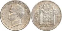 Monaco Argent 5 Francs 5 Francs Rainier III - Monaco Argent -