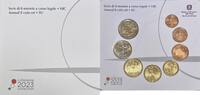 Italie Euros Série BU Italie 2023 - 8 pièces -