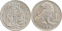 Belgique 1 Franc 1 Franc Légende Française Belgique -