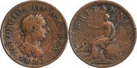 Grande Bretagne 1 Farting 1 Farthing Georges III - Grande Bretagne -