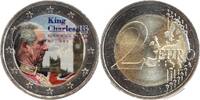 2 Euros Colorisées 2 Euros Colorisée Couronnement de Charles III -