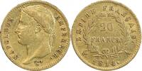 20 Francs 20 Francs Napoléon Ier Tête Laurée Revers Empire -