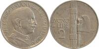 Italie 2 Lires 2 Lires Victor Emmanuel III - Italie -