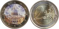 2 Euros 2 Euros Colorisée - Basilique Saint Pierre - Vatican -
