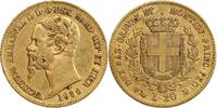 Italie - Sardaigne 20 Lires 20 Lires Victor Emmanuel II - Italie Sardaigne -