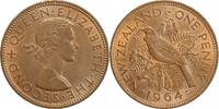 Nouvelle Zélande 1 Penny 1 Penny Elisabeth II - Nouvelle Zélande -