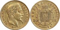 20 Francs 20 Francs Napoléon III Tête Laurée -