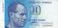Finlande 10 Markkaa 10 Markkaa Finlande 1986 -