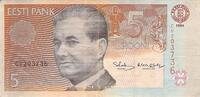 Estonie 5 Krooni 5 Krooni Estonie 1994 -