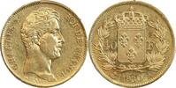 40 Francs 40 Francs Charles X - Tranche en Creux -