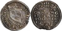 Pologne Argent 3 Groschen 3 Groschen Sigismond III Vasa - Pologne Argent -