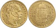 Hongrie 8 Forint / 20 Francs 8 Forint - 20 Francs François Joseph Ier - Hongrie -