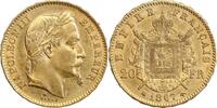 20 Francs 20 Francs Napoléon III Tête Laurée -