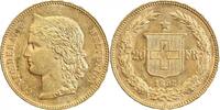 Suisse 20 Francs 20 Francs Helvetia - Suisse -