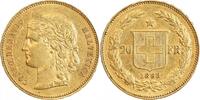 Suisse 20 Francs 20 Francs Helvetia - Suisse -