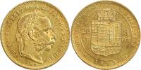 Hongrie 8 Forint / 20 Francs 8 Forints - 20 Francs François Joseph Ier - Hongrie -