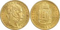 Hongrie 8 Forint / 20 Francs 8 Forints - 20 Francs François Joseph Ier - Hongrie -